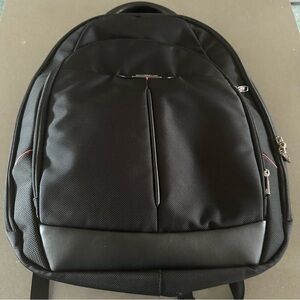 Samsonite Black Backpack – Durable Laptop Travel, Work & School Bag